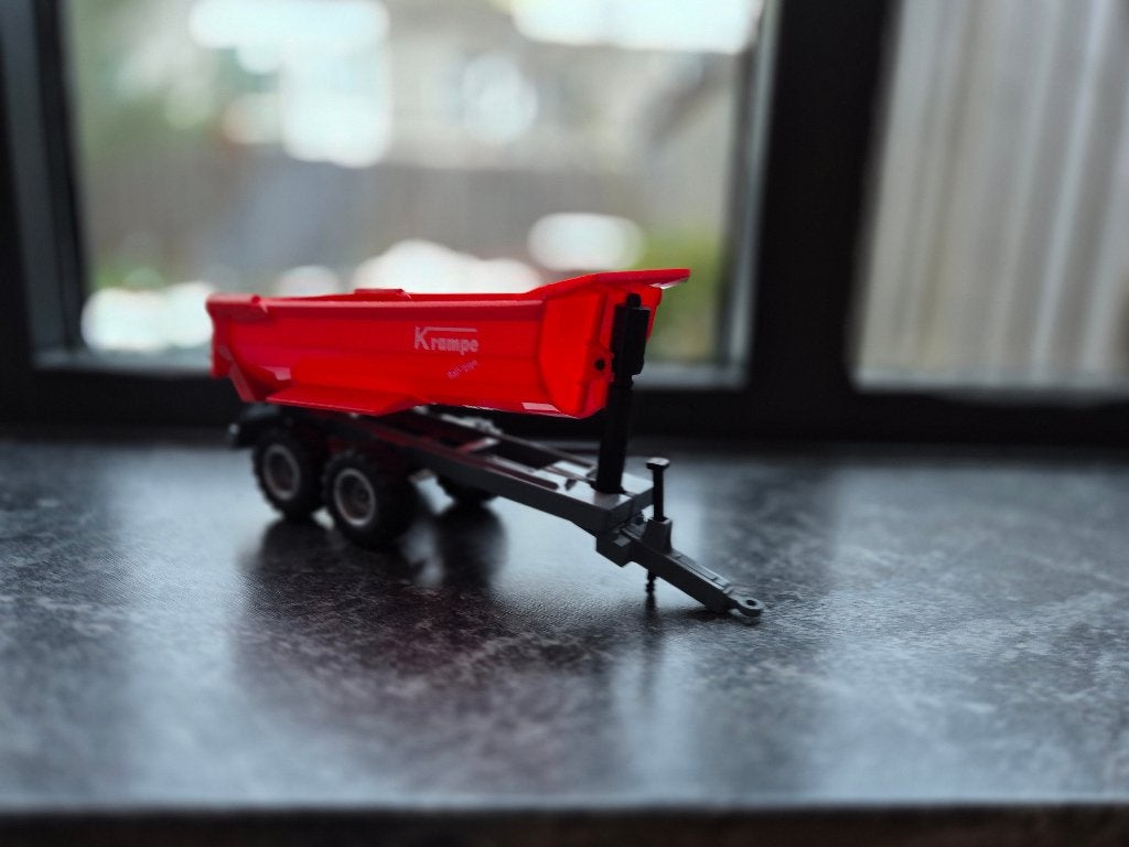 Siku Krampe half pipe Schaal 1:32, Hobby en Vrije tijd, Modelauto's | 1:32, Ophalen of Verzenden, Gebruikt, Tractor of Landbouw