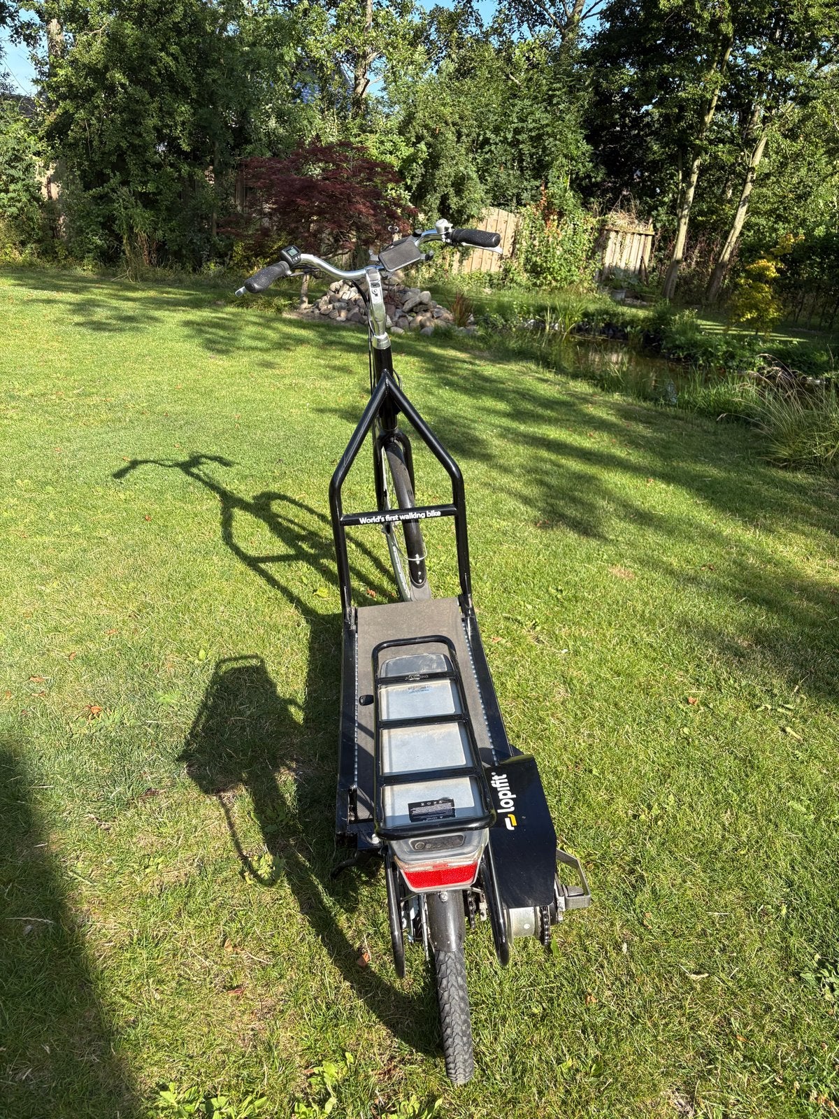 Lopifit Loopfiets - Unieke Elektrische Loopbandfiets, Fietsen en Brommers, Versnellingen, Zo goed als nieuw, 57 tot 61 cm, Schijfrem