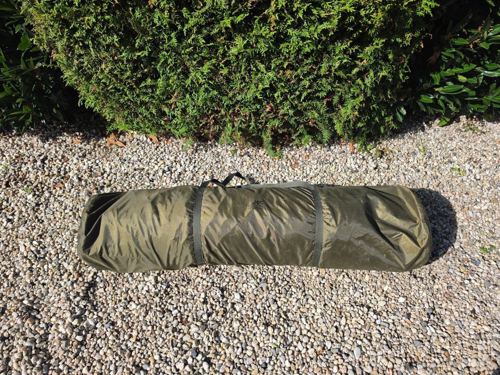 JRC Cocoon 2G Uniporch - Extender voor 1- of 2-persoons tent, Watersport en Boten, Ophalen, Zo goed als nieuw, Complete set