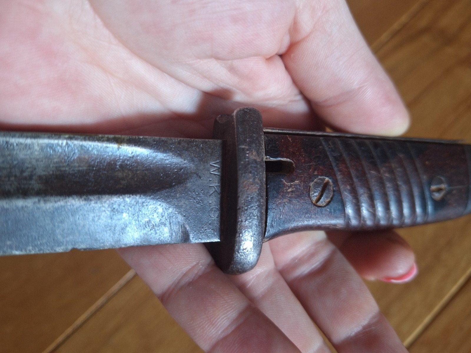 Duitse k98 bajonet, Verzamelen, Militaria | Tweede Wereldoorlog, Ophalen of Verzenden, Duitsland, Mes of Dolk
