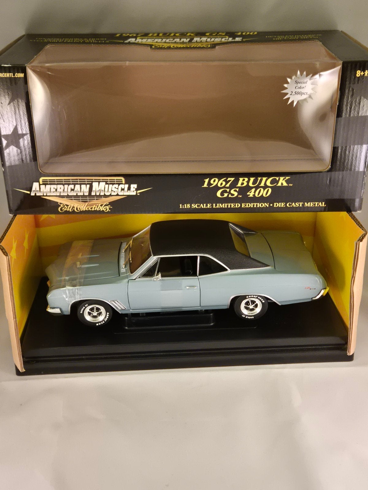 1967 Buick GS 400 American Muscle Diecast Model 1:18, Hobby en Vrije tijd, Ophalen of Verzenden, Zo goed als nieuw, Auto, Overige merken