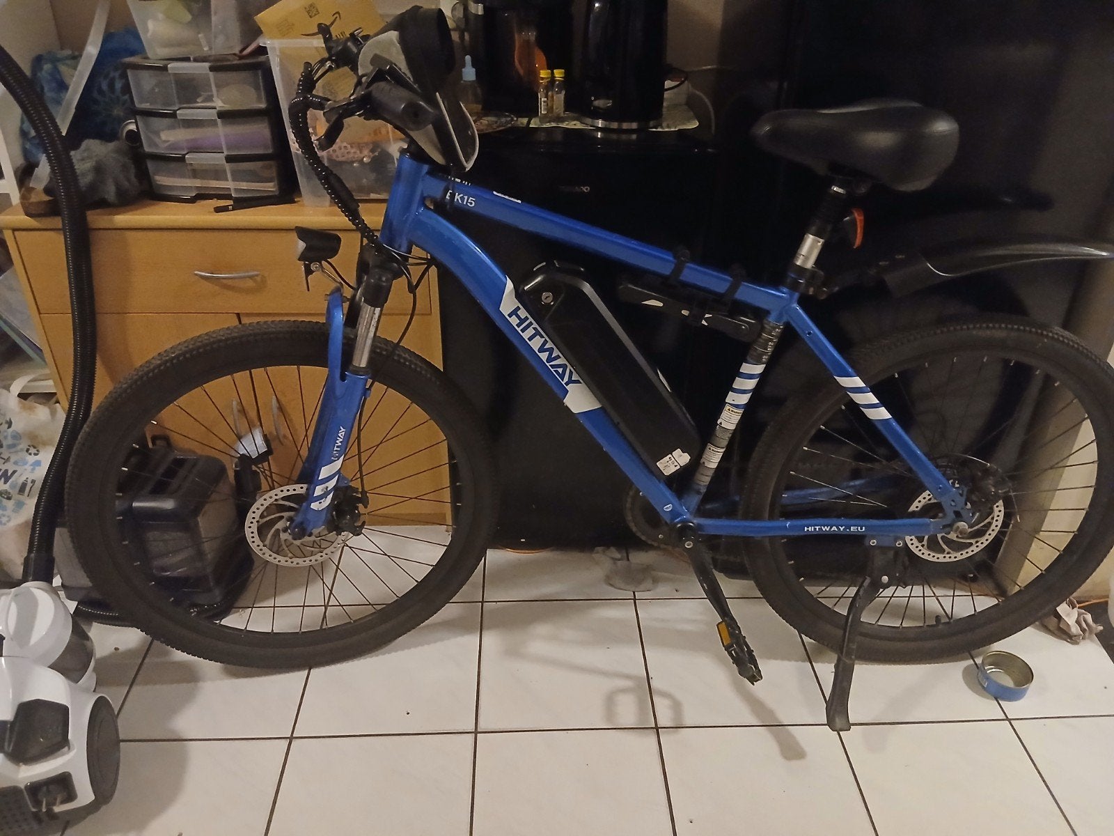 Hitway BK15 E-bike - 1,5 jaar oud, inclusief telefoonh, Ophalen, Gebruikt, Overige merken