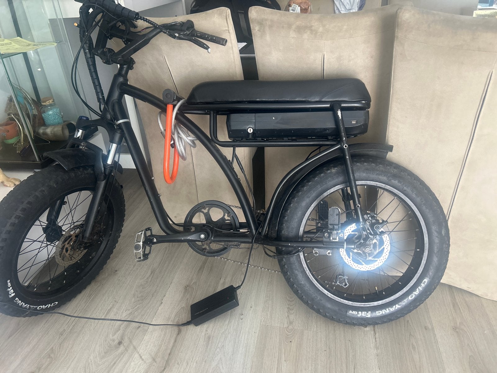 Stoere Fatbike - Ideaal voor avontuurlijke ritten, Fietsen en Brommers, Elektrische fietsen, Gebruikt, Minder dan 47 cm, 30 tot 50 km per accu