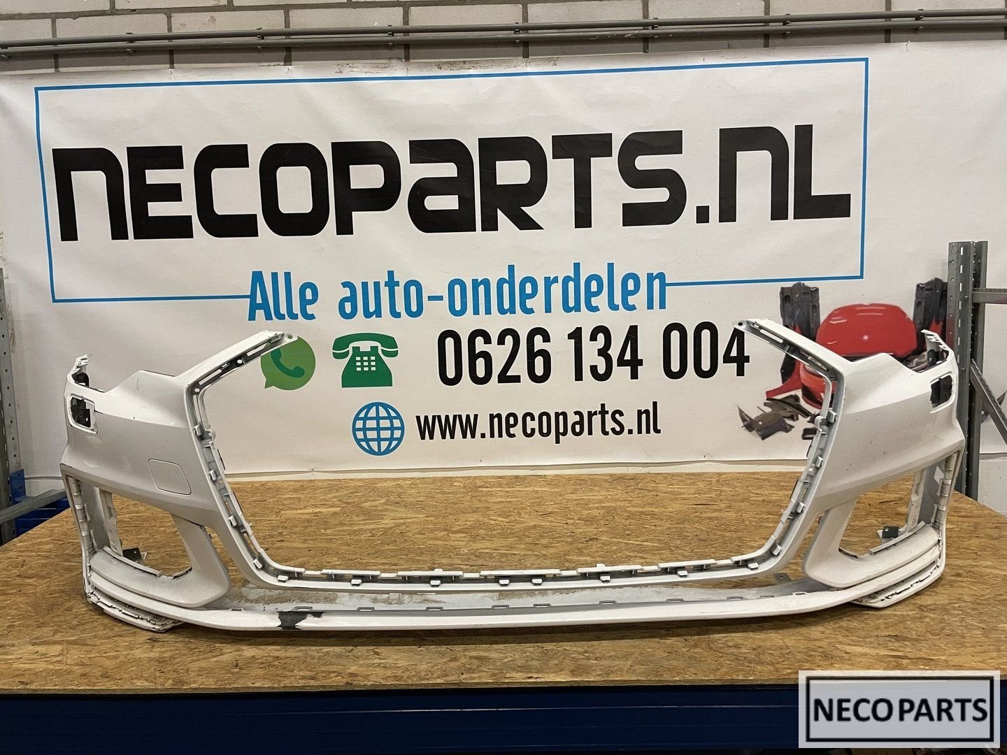 BUMPER AUDI A6 S6 4K C8 S LINE SLINE VOORBUMPER 4K0807437C, Auto-onderdelen, Overige Auto-onderdelen, Audi, Gebruikt, Ophalen of Verzenden