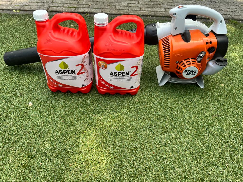 Stihl bladblazer bg56, Tuin en Terras, Bladblazers, Ophalen of Verzenden, Gebruikt, Benzine, Handgedragen