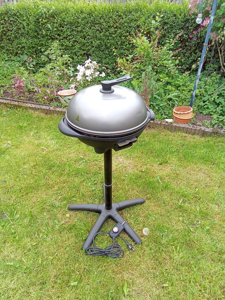 Elektrische BBQ zwart, Ophalen, Gebruikt