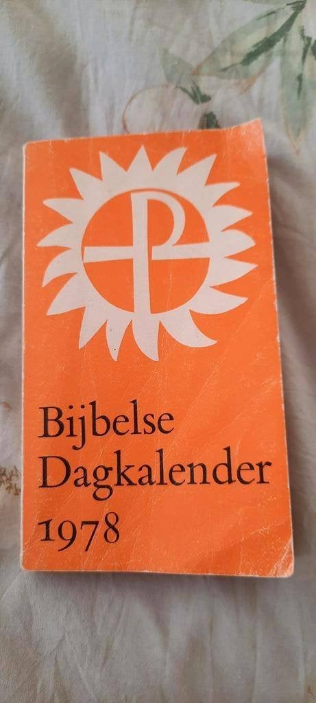 Bijbelse Dagkalender 1978, Boeken, Godsdienst en Theologie, Gelezen, Christendom | Protestants, Ophalen of Verzenden, Ds s gerssen