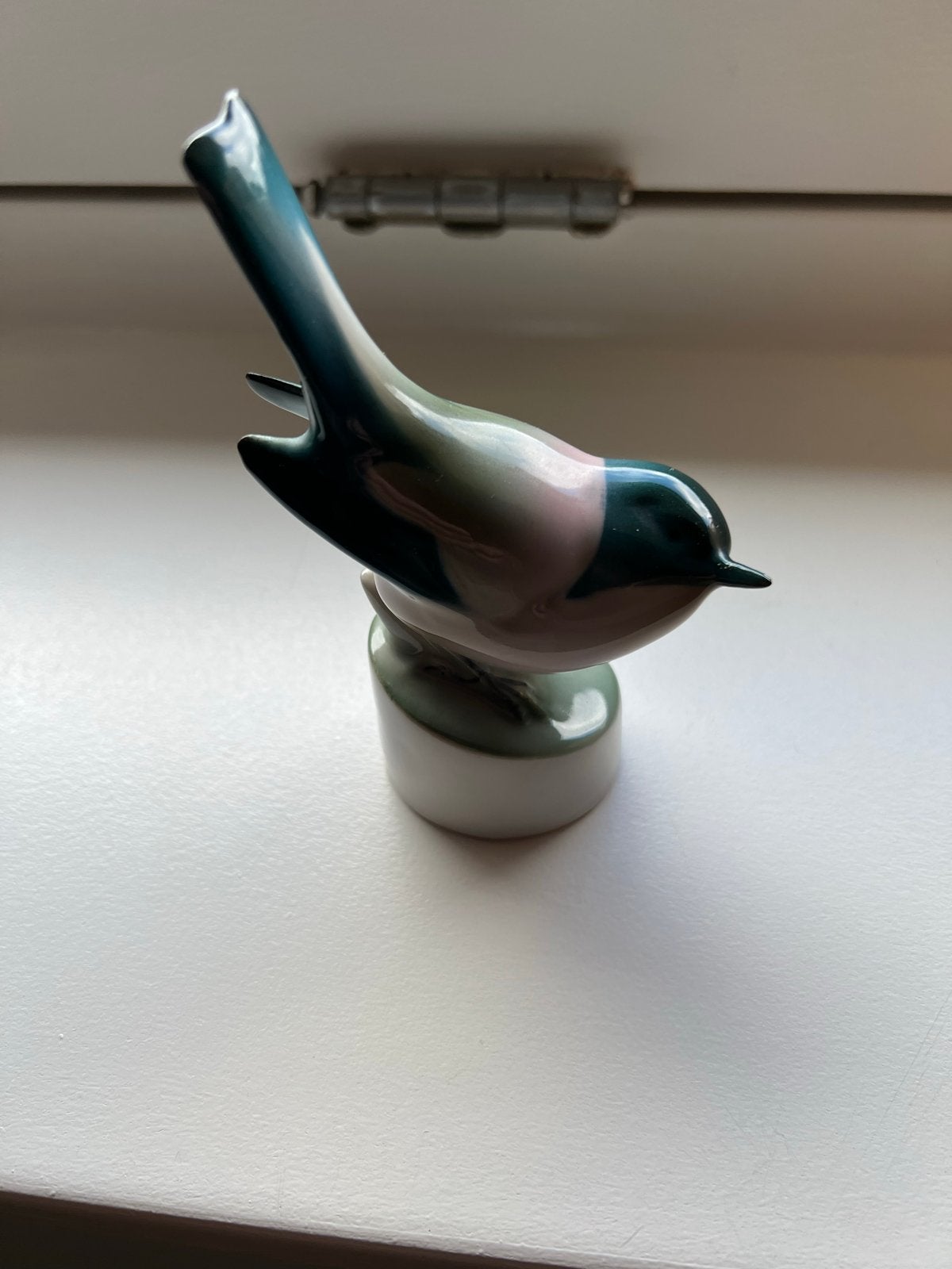 Zsolnay Hongarije Porseleinen Vogelbeeldje - Perfecte Staat, Ophalen of Verzenden