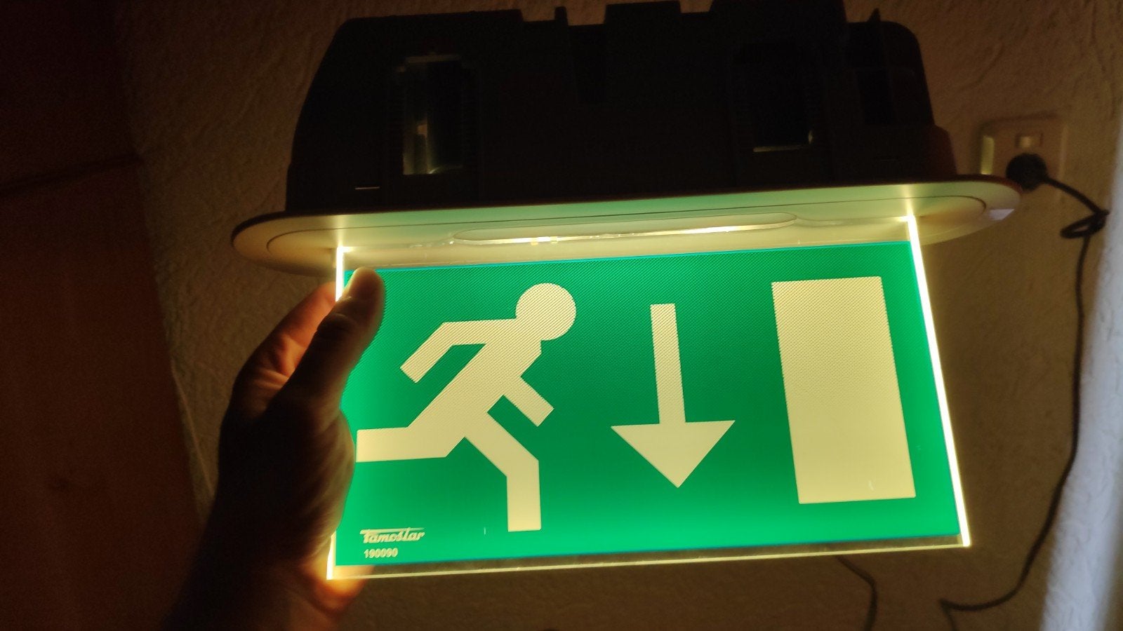 2x Famostar inbouw LED noodverlichting, Ophalen of Verzenden