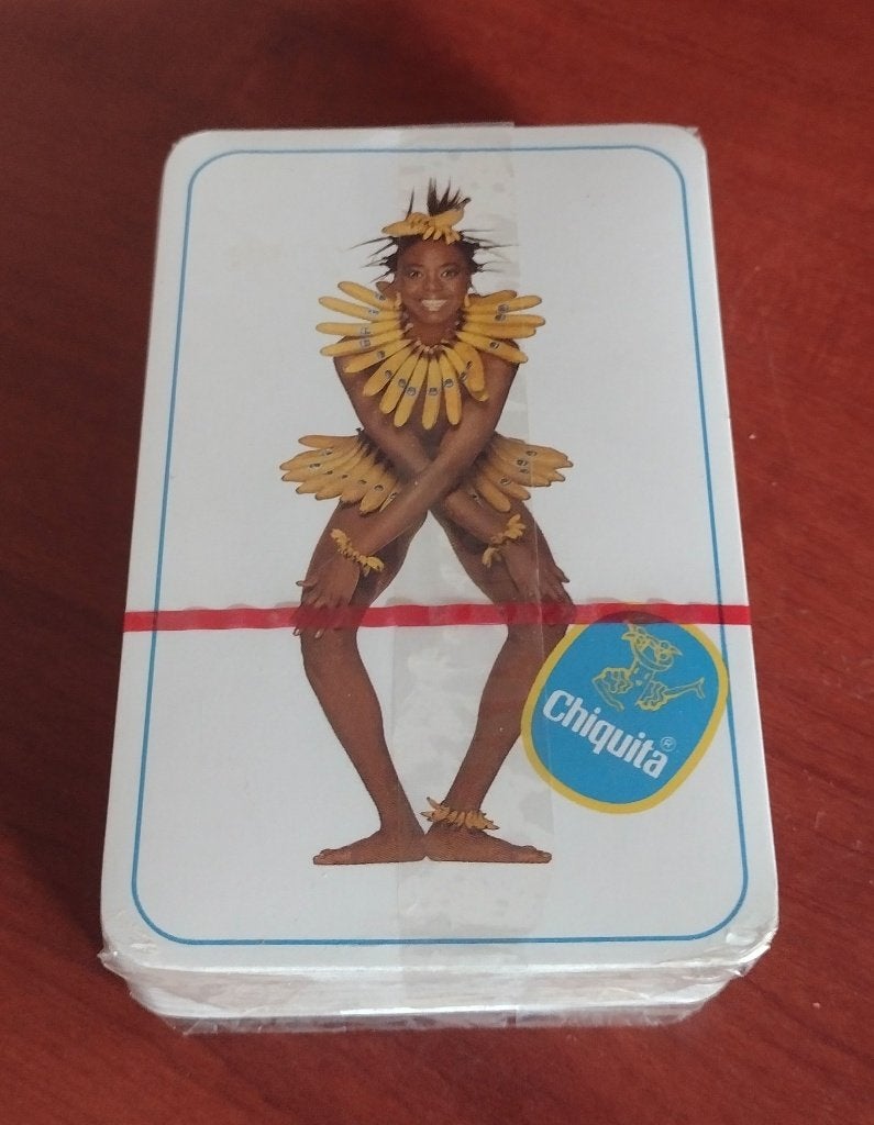 Vintage 80’s Chiquita Bananen Speelkaarten., Verzamelen, Ophalen of Verzenden, Nieuw, Gebruiksvoorwerp