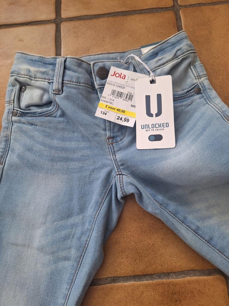 Nieuwe unlocked jeans maat 134, Broek, Nieuw, Ophalen of Verzenden, Unlocked