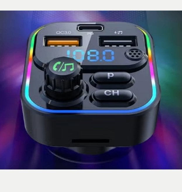 Auto MP3 speler / FM Transmitter met Bluetooth en oplader, Auto diversen, Ophalen of Verzenden, Nieuw