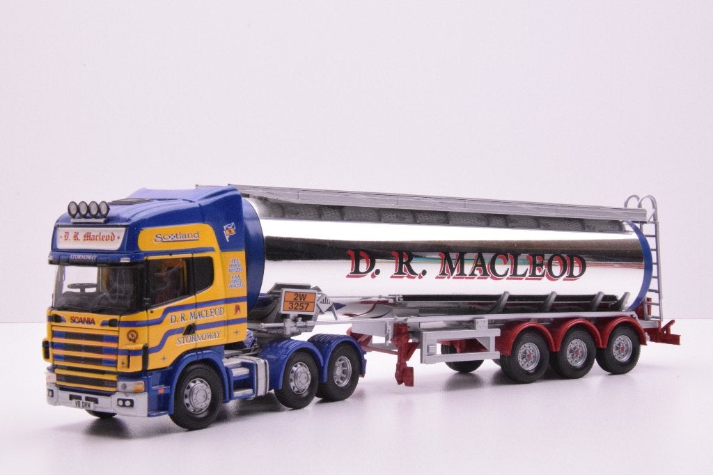 Scania 124  ''  D.R. Macleod Ltd ''  Corgi, Ophalen of Verzenden, Zo goed als nieuw, Bus of Vrachtwagen, Corgi