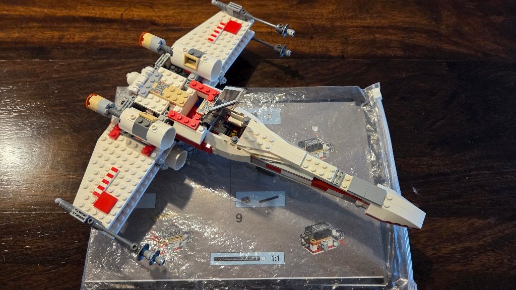 Lego Star Wars Set 6212 X-wing Fighter, Compleet, Star Wars, Lego, Ophalen of Verzenden