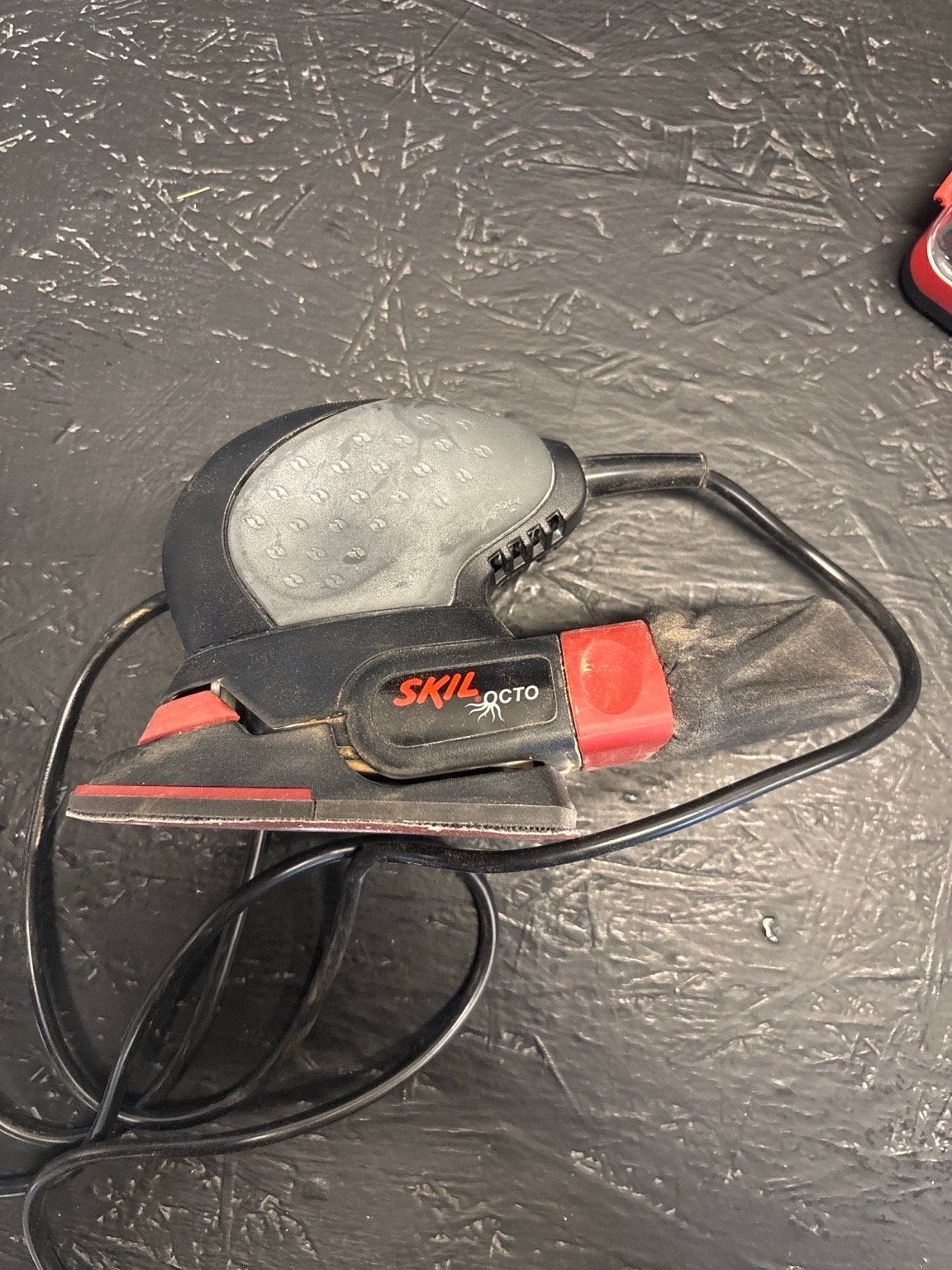 Skil Octo Vlakschuurmachine, Ophalen of Verzenden, Gebruikt, Minder dan 600 watt, Vlakschuurmachine