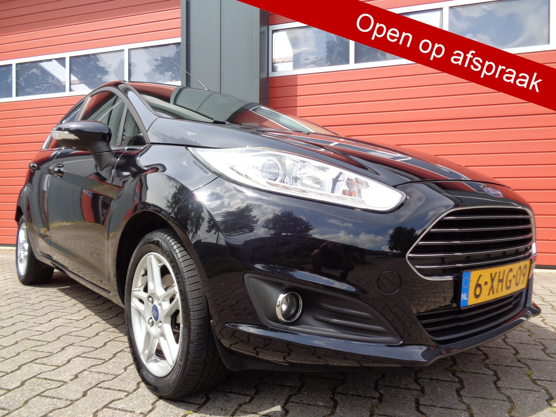 Ford Fiesta 1.0 EcoBoost Titanium 101PK Clima Cruise LMV Tre, Voorwielaandrijving, Euro 5, 101 pk, Origineel Nederlands