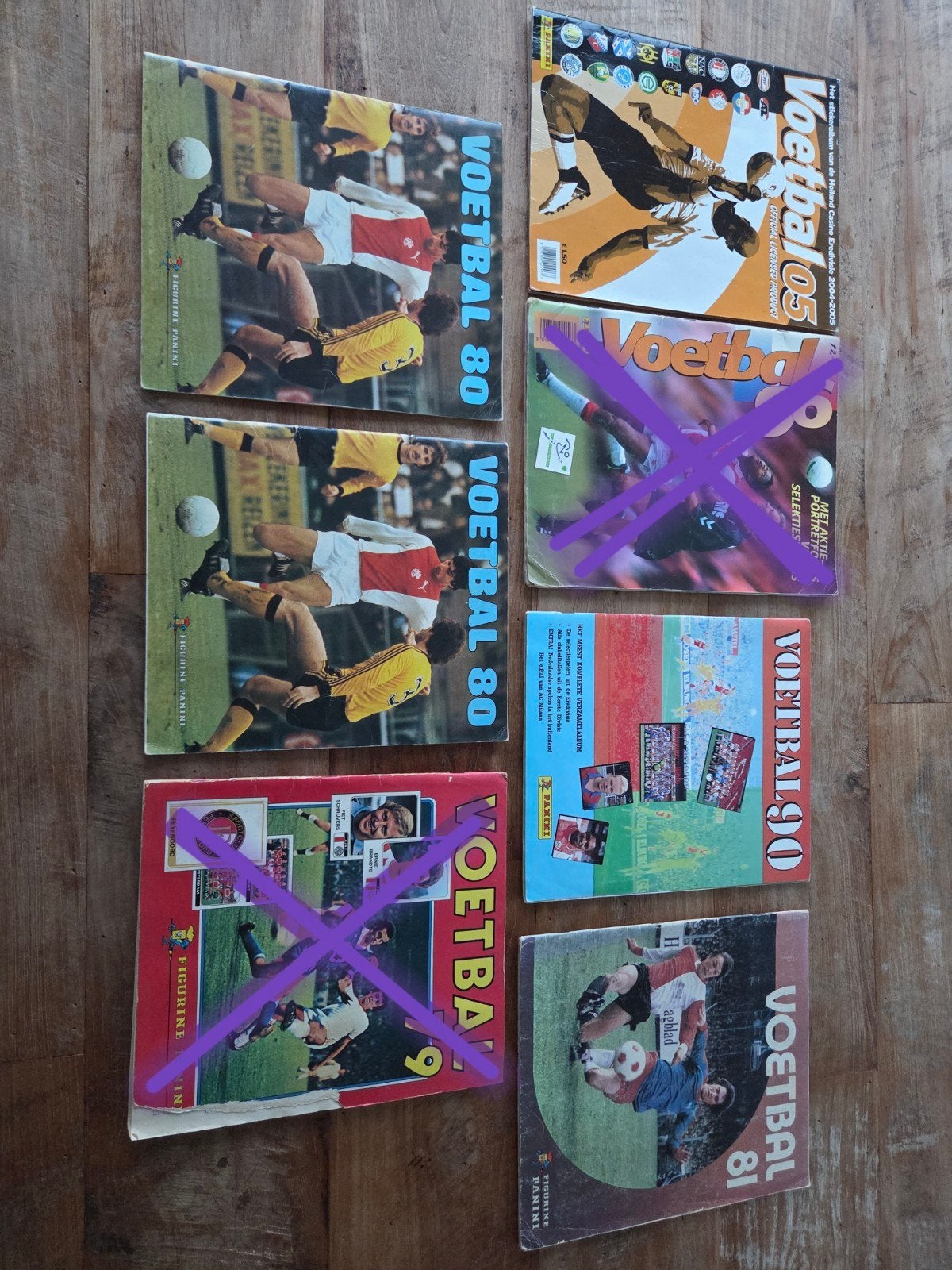 Panini Voetbalboeken - Diverse Jaren (allen niet comp, Ophalen of Verzenden, Gebruikt, Overige binnenlandse clubs, Boek of Tijdschrift