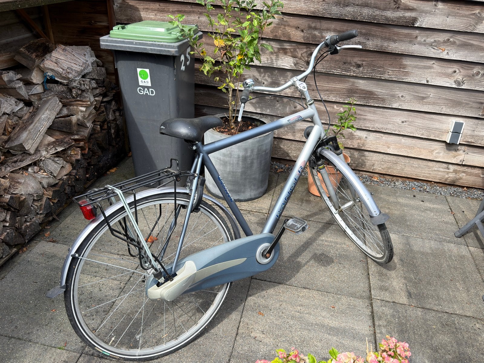 Herenfiets met voorvorkvering en 3 versnellingen, Ophalen, Gebruikt, Overige merken, Versnellingen