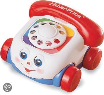 Fisher-Price Trekfiguur telefoon trekpop, Kinderen en Baby's, Speelgoed | Fisher-Price, Ophalen of Verzenden, Nieuw, Duw- of Trekspeelgoed
