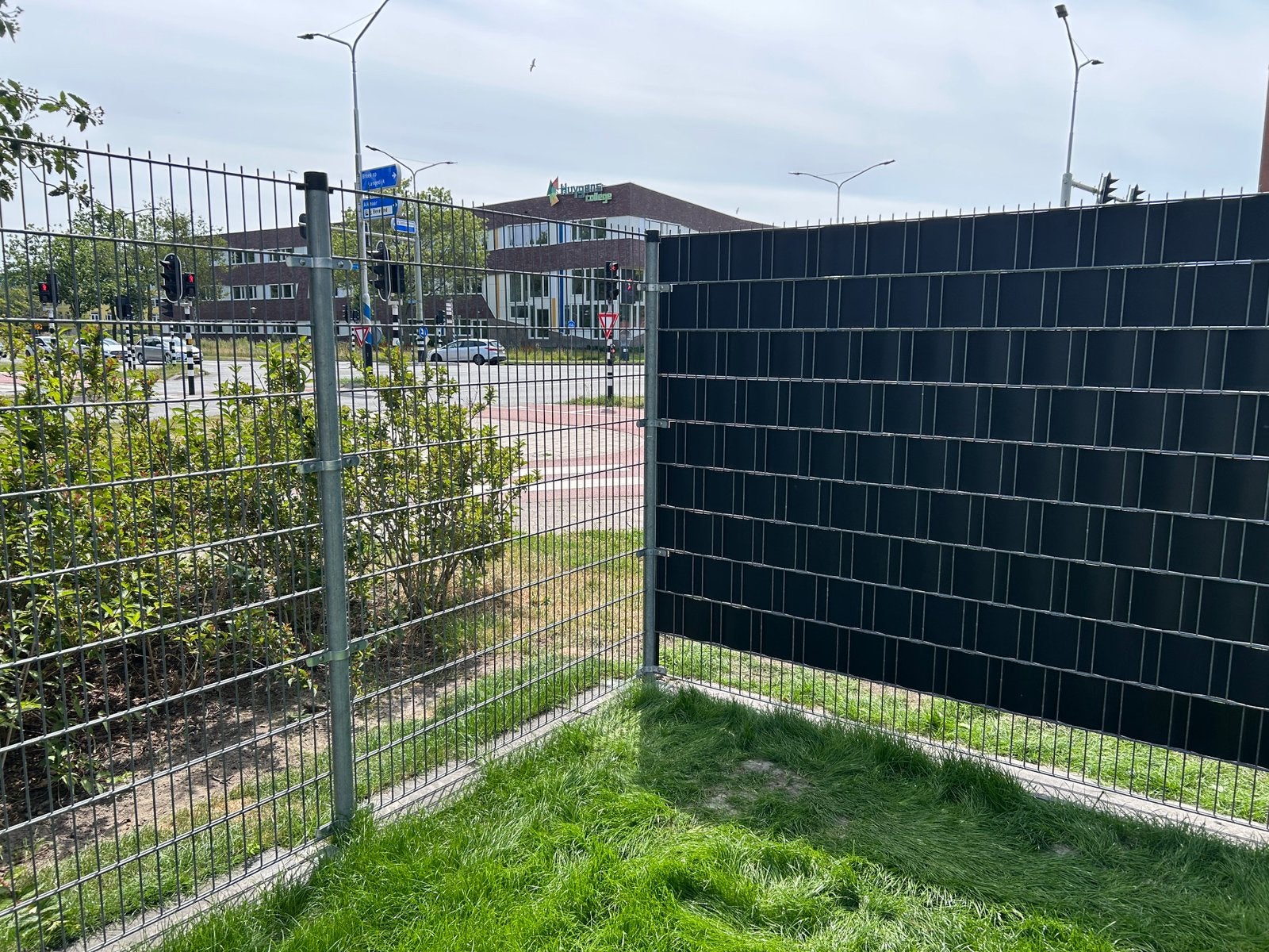 Dubbelstaafmat 868 hekwerk 2x2.5m - 16 stuks, Ophalen, Zo goed als nieuw, IJzer, Dubbelstaafmat hekwerk
