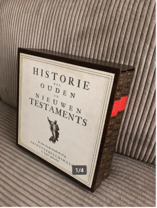 historie des ouden en nieuwen testaments, Antiek en Kunst, Antiek | Boeken en Bijbels, Ophalen of Verzenden