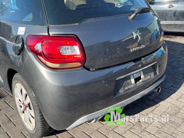 Achterbumper van een Citroen DS3 (KTP), Gebruikt, -, Ophalen of Verzenden, Bumper