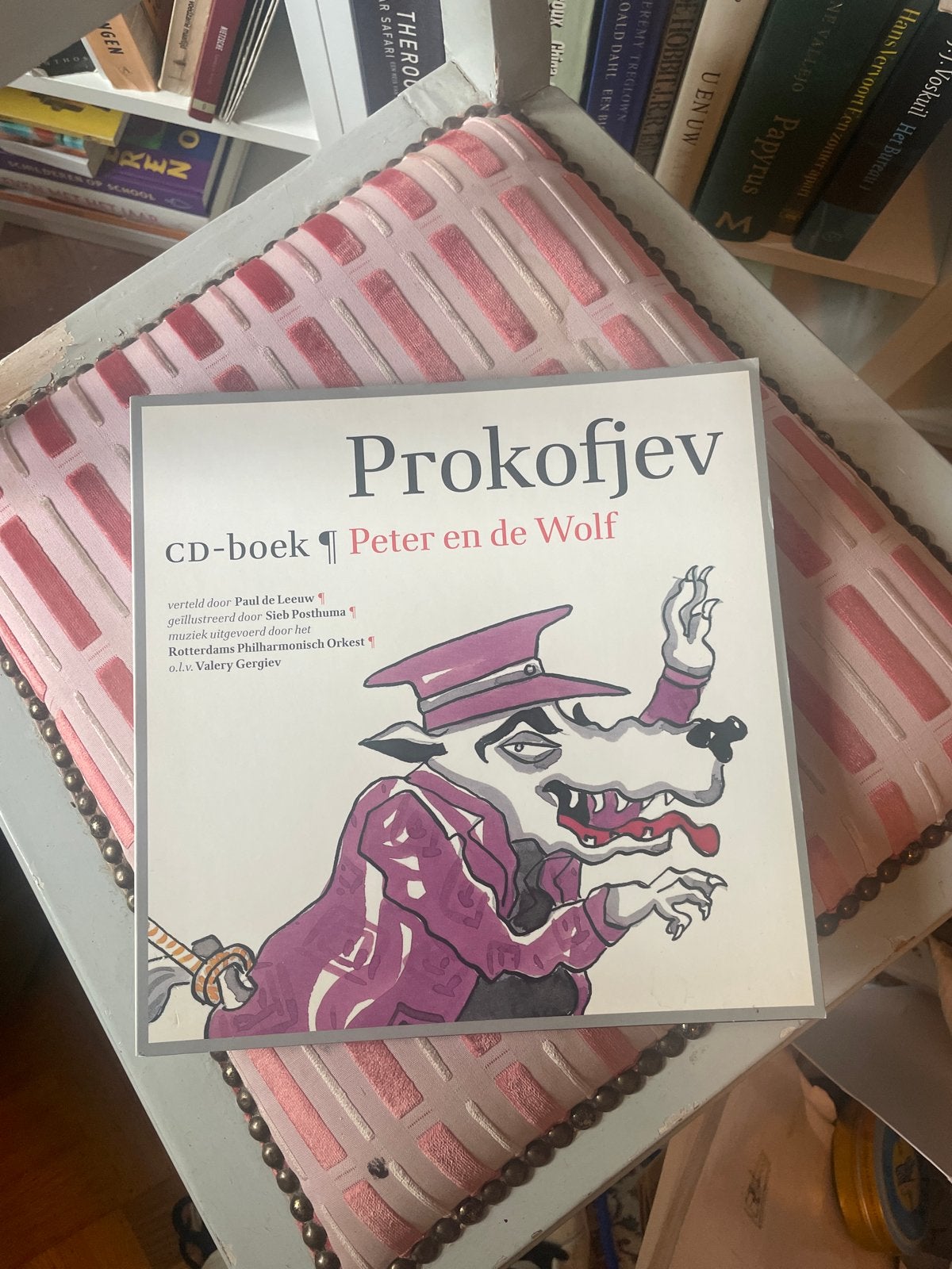 Sergej Prokofjev - Peter en de wolf, Ophalen of Verzenden, Zo goed als nieuw, Sprookjes, Sergej Prokofjev