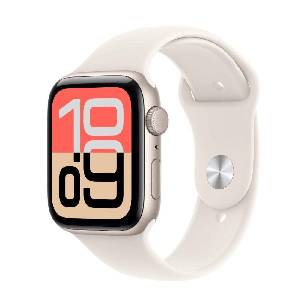 Apple Watch SE (GPS, 2e generatie) Starlight 40mm, Sieraden, Tassen en Uiterlijk, Smartwatches, Gebruikt, Apple Watch ⌚️, IOS