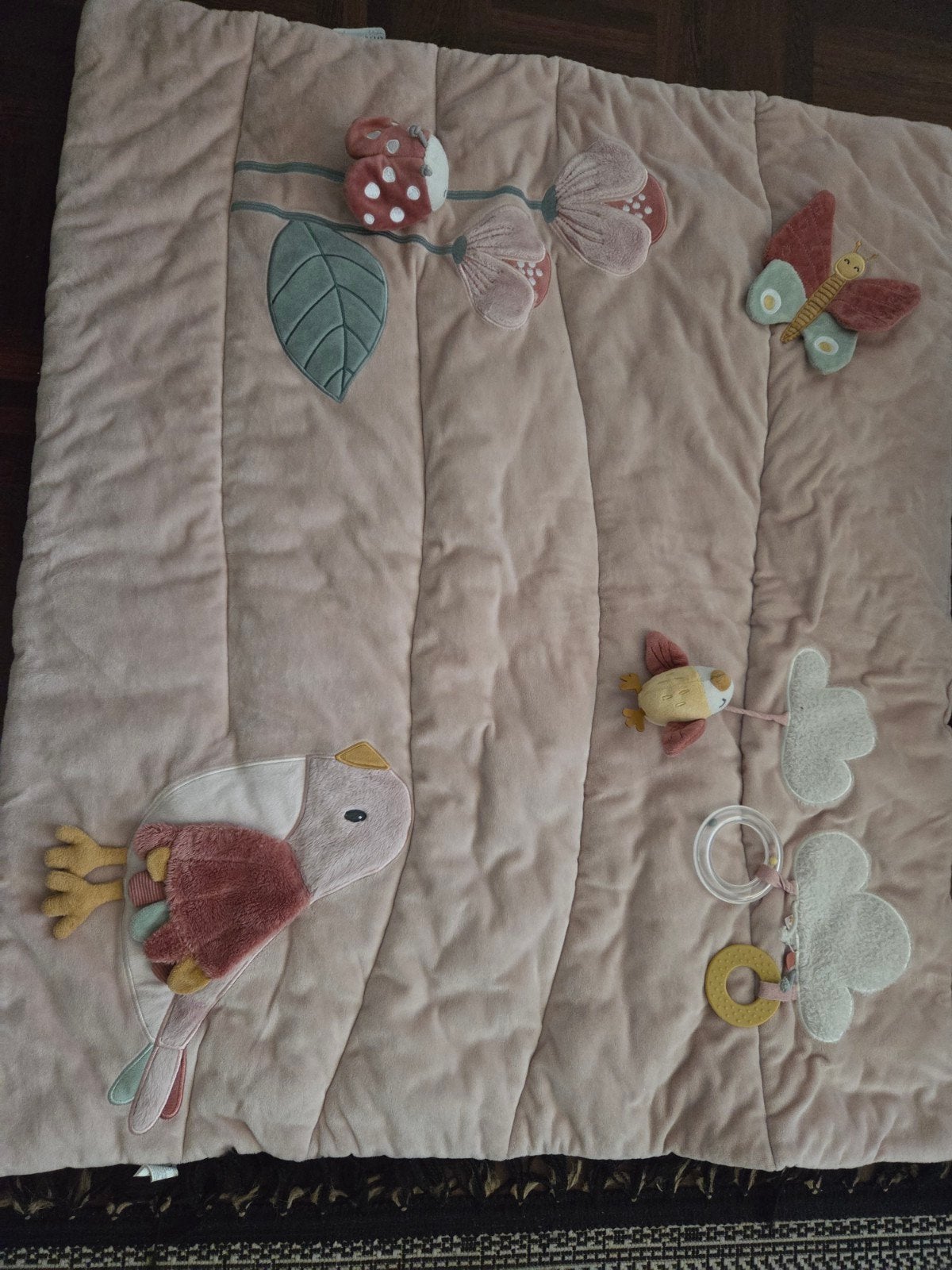 Little Dutch Speelmat Roze Vogels en Bloemen, Kinderen en Baby's, Ophalen of Verzenden
