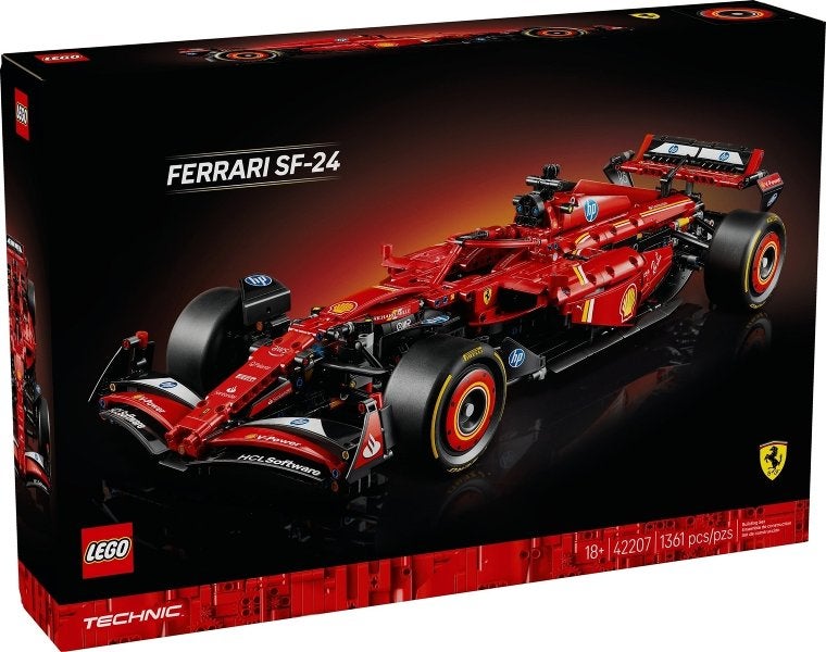 Lego Technic set 42207 Ferrari SF-24 F1 Car, Lego, Nieuw, Ophalen of Verzenden, Technic