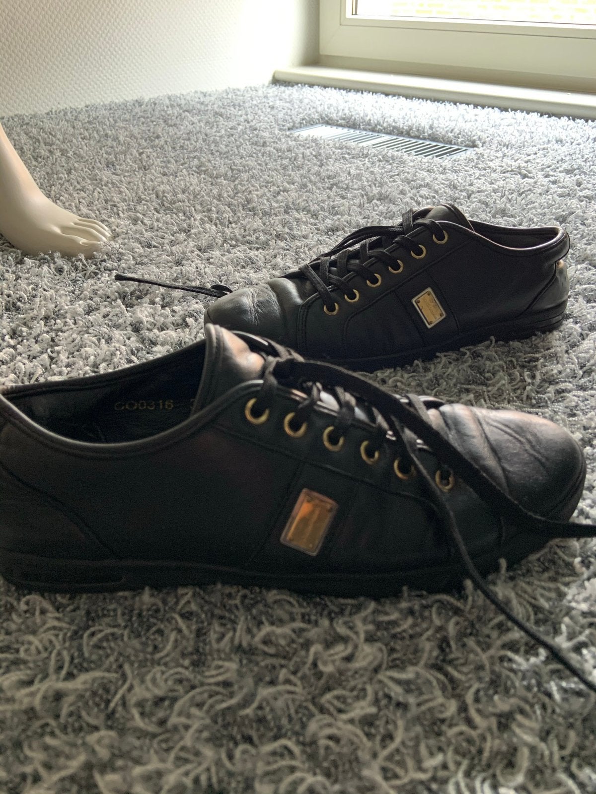 Dolce&gabanna sneakers maat 37.5, Zwart, Ophalen of Verzenden, Sneakers of Gympen, Zo goed als nieuw