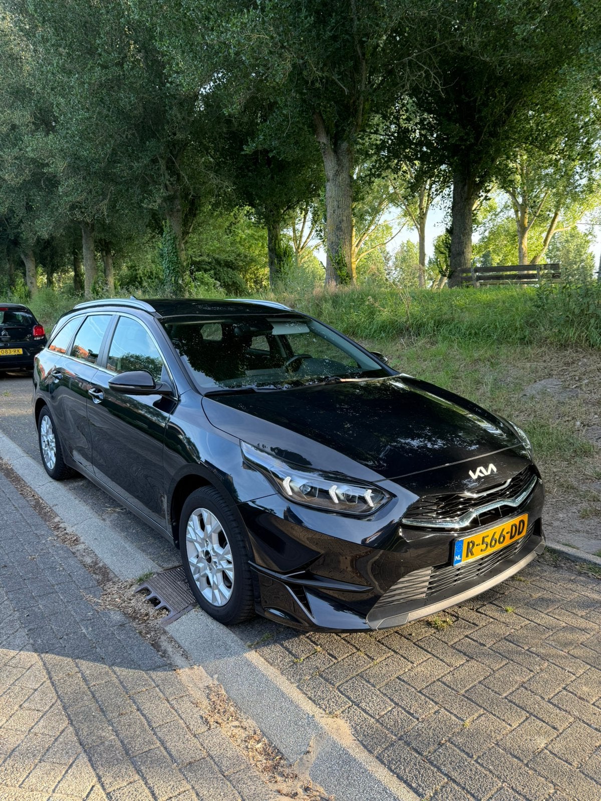 Kia Ceed Sportswagon 1.0 T-GDi DynamicLine 120pk Led/Camera, Auto's, Kia, Voorwielaandrijving, Stof, Zwart, Origineel Nederlands