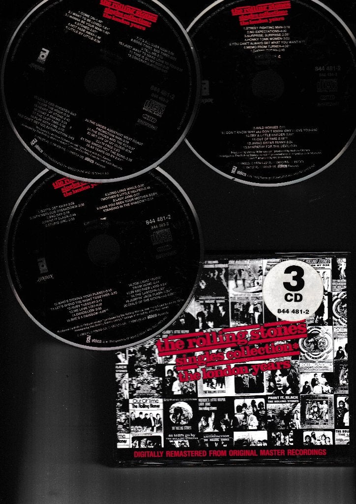 The Rolling Stones - singles collection - 3 cd, Verzenden