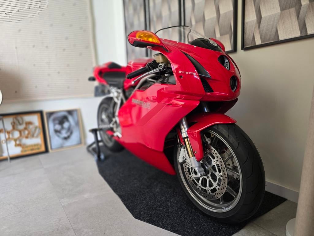 Ducati 999 (2003) – Originele Monoposto – Zeer nette staat (, Motoren, 2 cilinders, Motorrijbewijs A, Gebruikt, Super Sport
