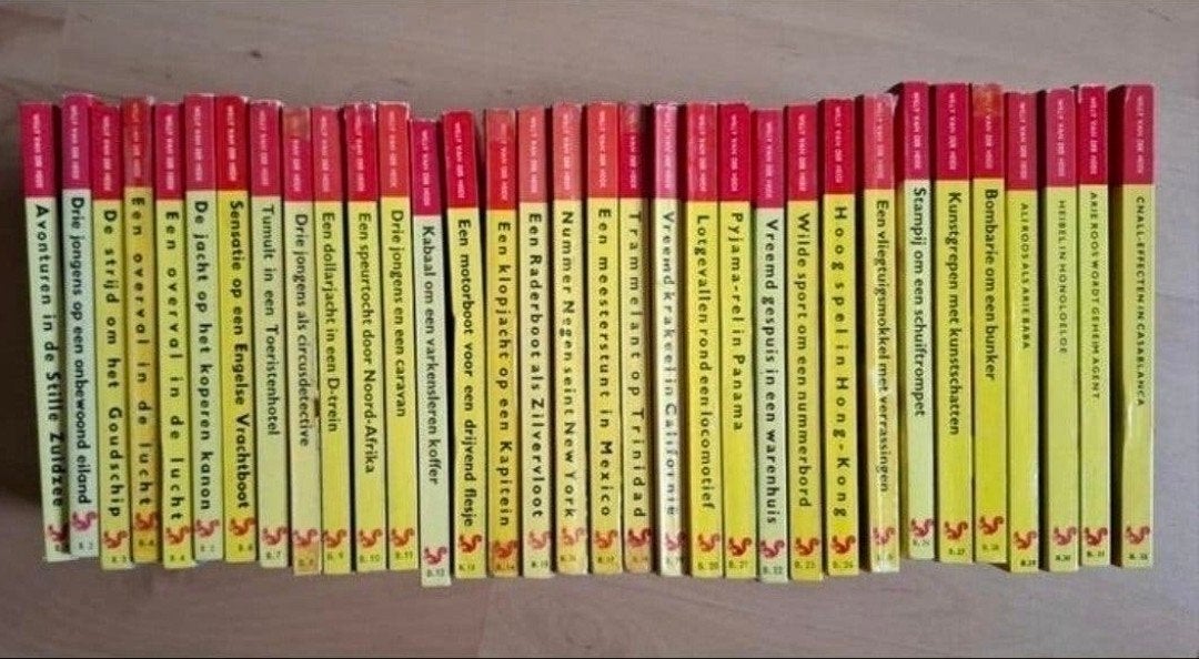 Complete serie Bob Evers boeken (32 delen), Ophalen of Verzenden, Gelezen, W. van der Heide