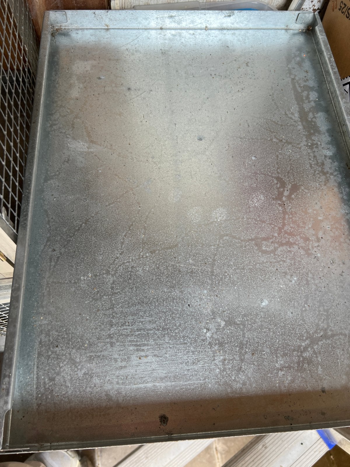 Aluminium bodem voor maken van kooien, Ophalen, Broedkooi of Kweekkooi