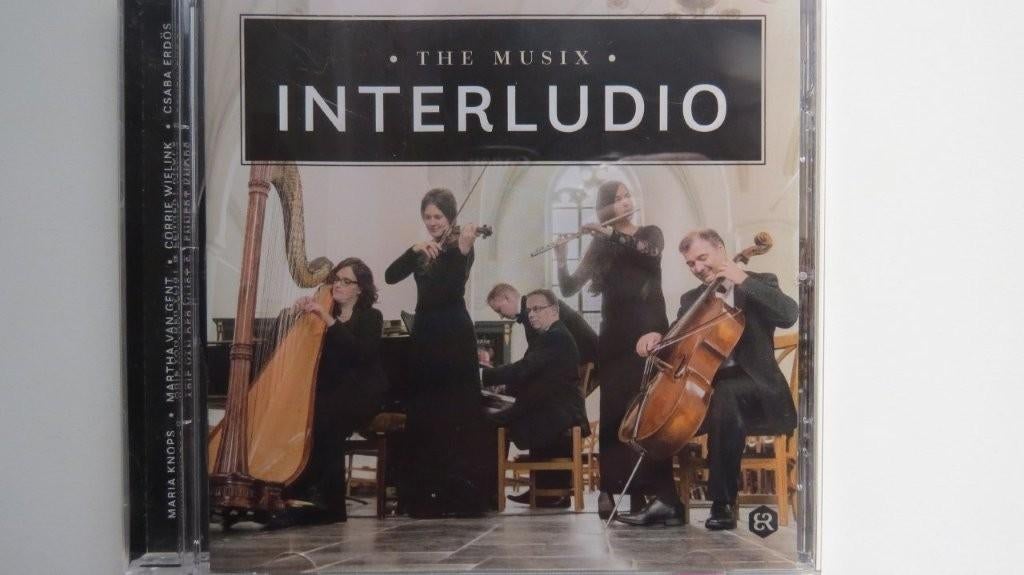 Cd: Interludio, The Musix, orgel, cello, viool, fluit, harp, Cd's en Dvd's, Cd's | Religie en Gospel, Zo goed als nieuw, Gospel