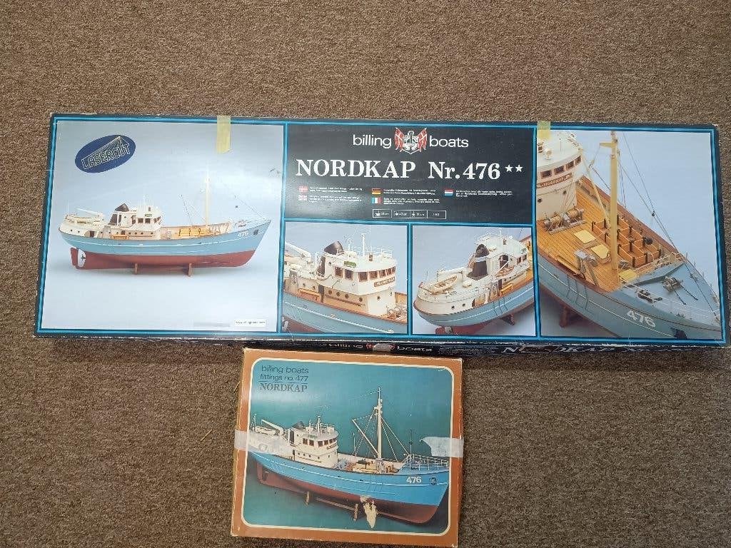 nordkap nr 476 compleet, Hobby en Vrije tijd, Modelbouw | Boten en Schepen, Ophalen, Nieuw, 1:32 tot 1:50