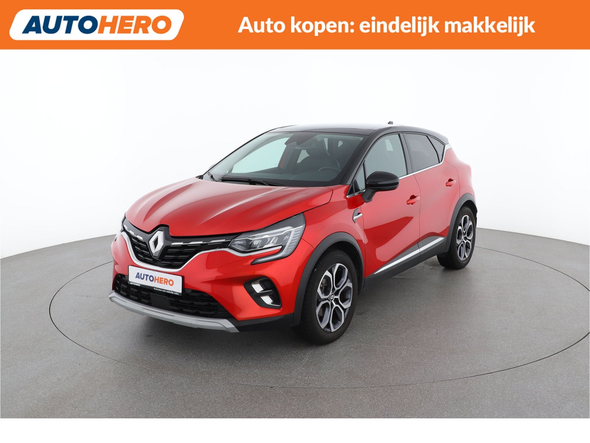 Renault Captur 1.6 E-Tech Hybrid 145 Intens |SX03907|, Auto's, Gebruikt, Leder en Stof, Bedrijf, Hybride Elektrisch/Benzine