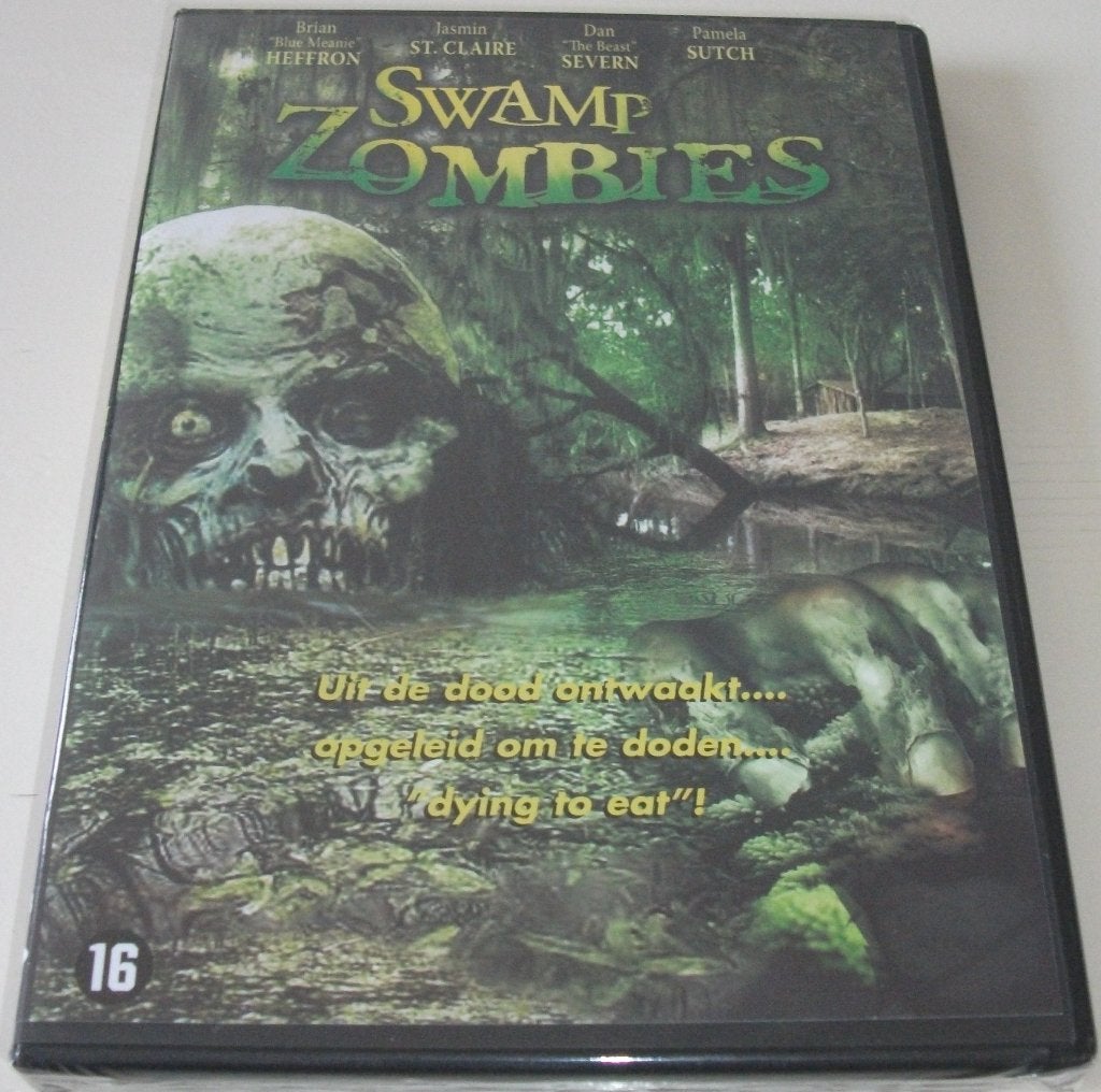 Dvd *** SWAMP ZOMBIES *** "Dying to Eat"! *NIEUW*, Vanaf 16 jaar, Ophalen of Verzenden, Nieuw in verpakking, Vampiers of Zombies