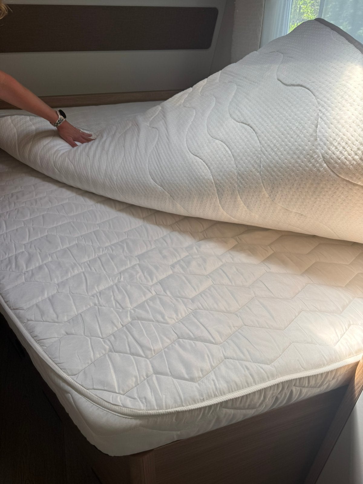 Matras caravan, Caravans en Kamperen, Caravan accessoires, Ophalen, Zo goed als nieuw