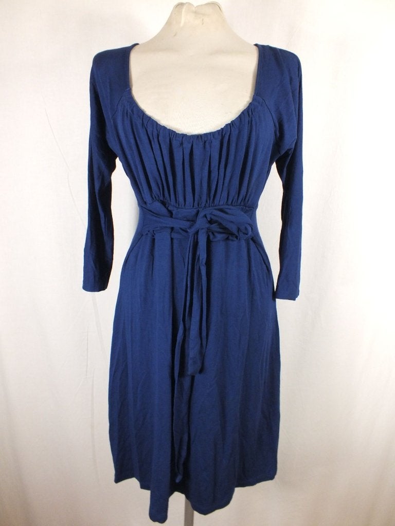 Leuke blauwe jurk.Mt M.Merk WE, Maat 38/40 (M), Blauw, ., Ophalen of Verzenden