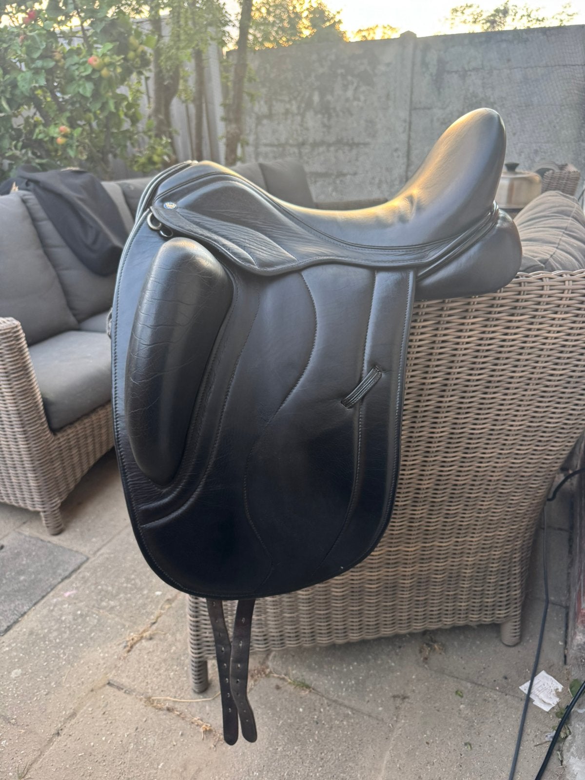 KM Custom Made 17,5 inch M/W, Dieren en Toebehoren, Ophalen, L (17.5 inch), Gebruikt, Dressuur
