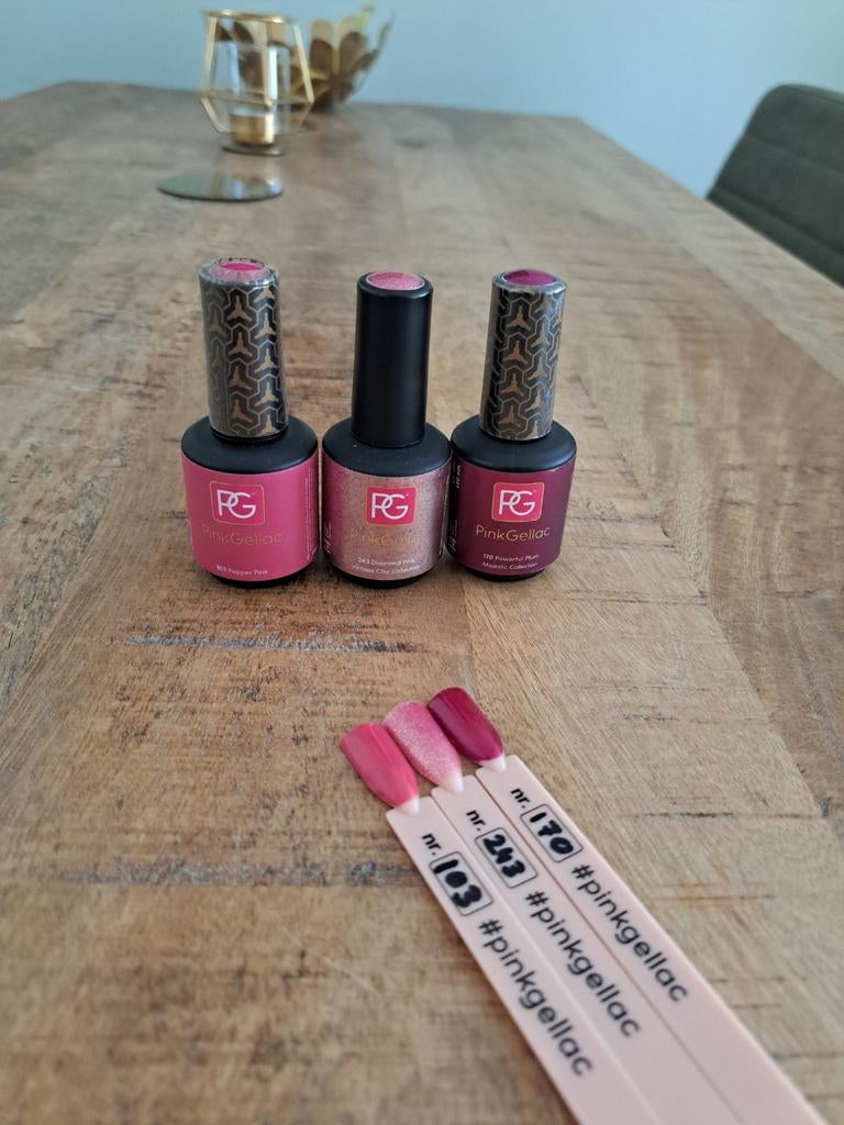 Pink Gellac – Roze, Ophalen of Verzenden, Zo goed als nieuw, Roze, Handen en Nagels