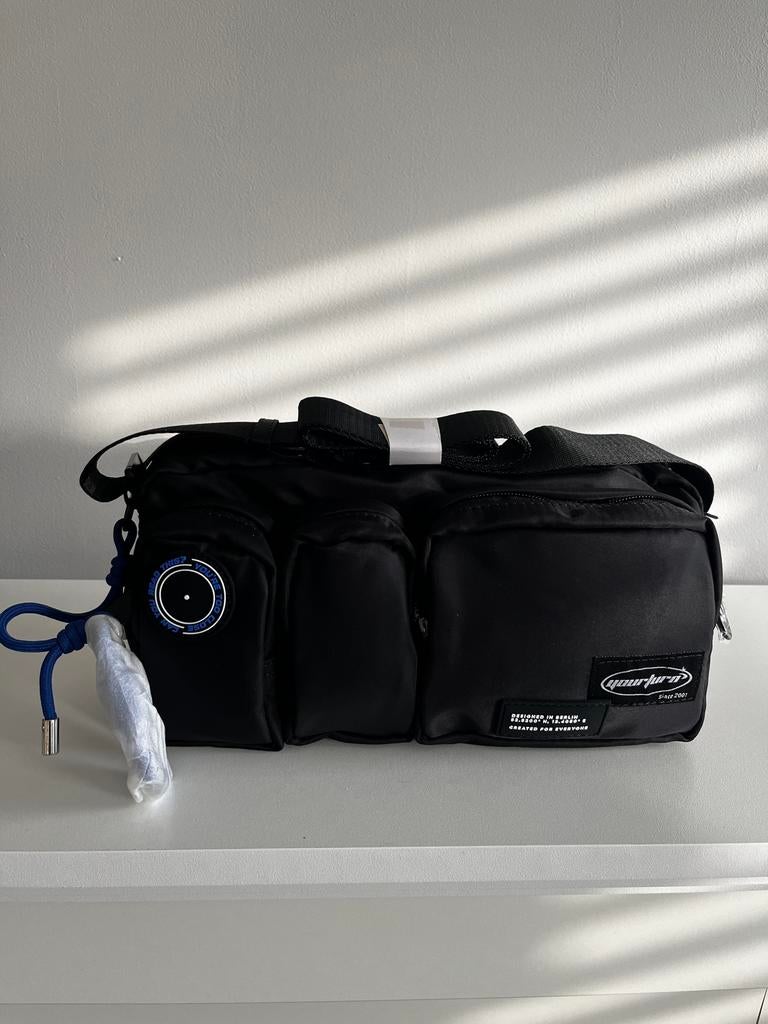 Festival/vakantie Yourturn crossbody bag black, Verzenden, Nieuw
