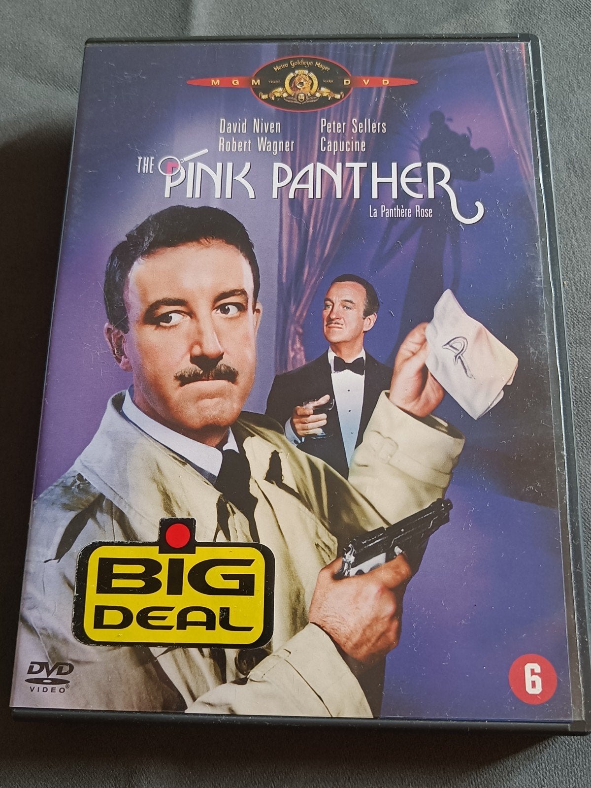 The Pink Panther (DVD) - Klassieke komedie, Cd's en Dvd's, Dvd's | Komedie, Gebruikt, Overige genres, Ophalen of Verzenden, Duits