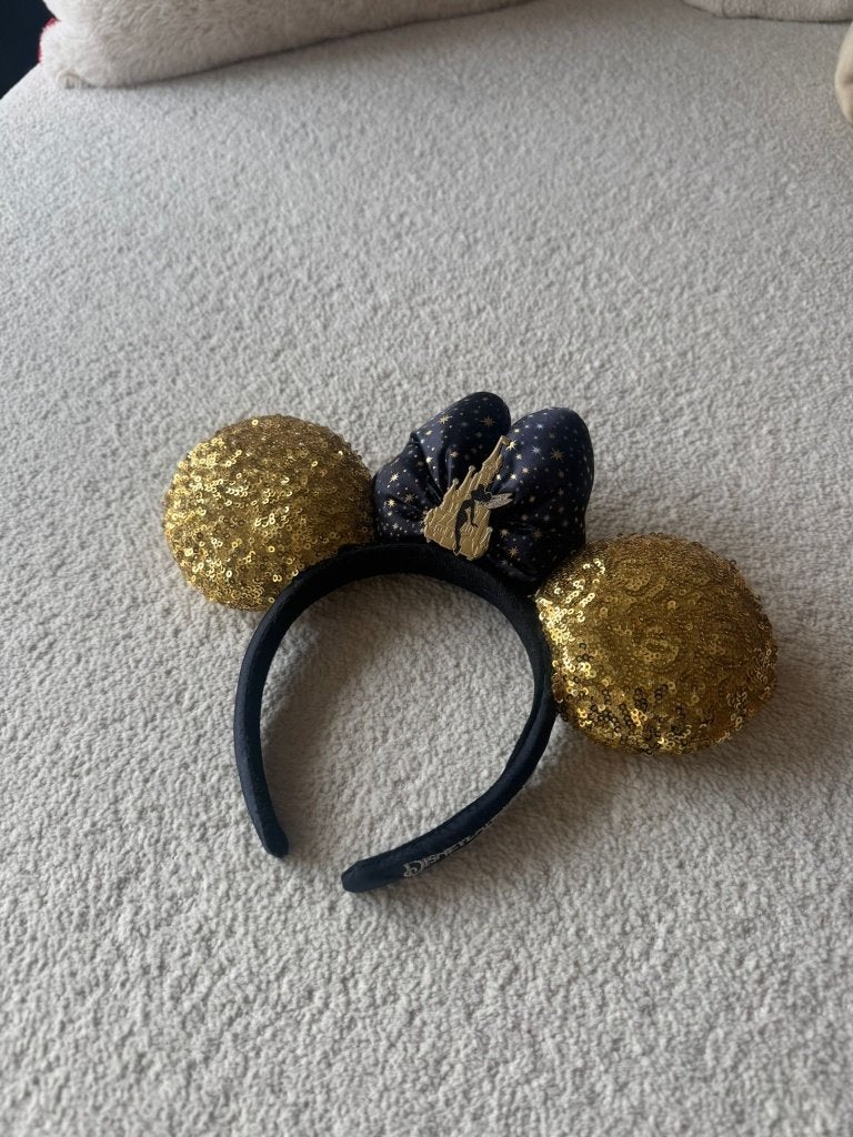 Disneyland Parijs Minnie Mouse 30 Jaar Jubileum Oortjes, Verzamelen, Ophalen of Verzenden, Mickey Mouse, Zo goed als nieuw, Overige typen