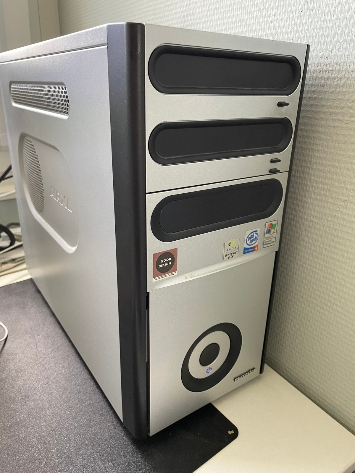 Pentium 4 PC 3,4GHz / 1 GB / 160 GB / nVidia GeForce FX5500, Computers en Software, Vintage Computers, Ophalen, Medion