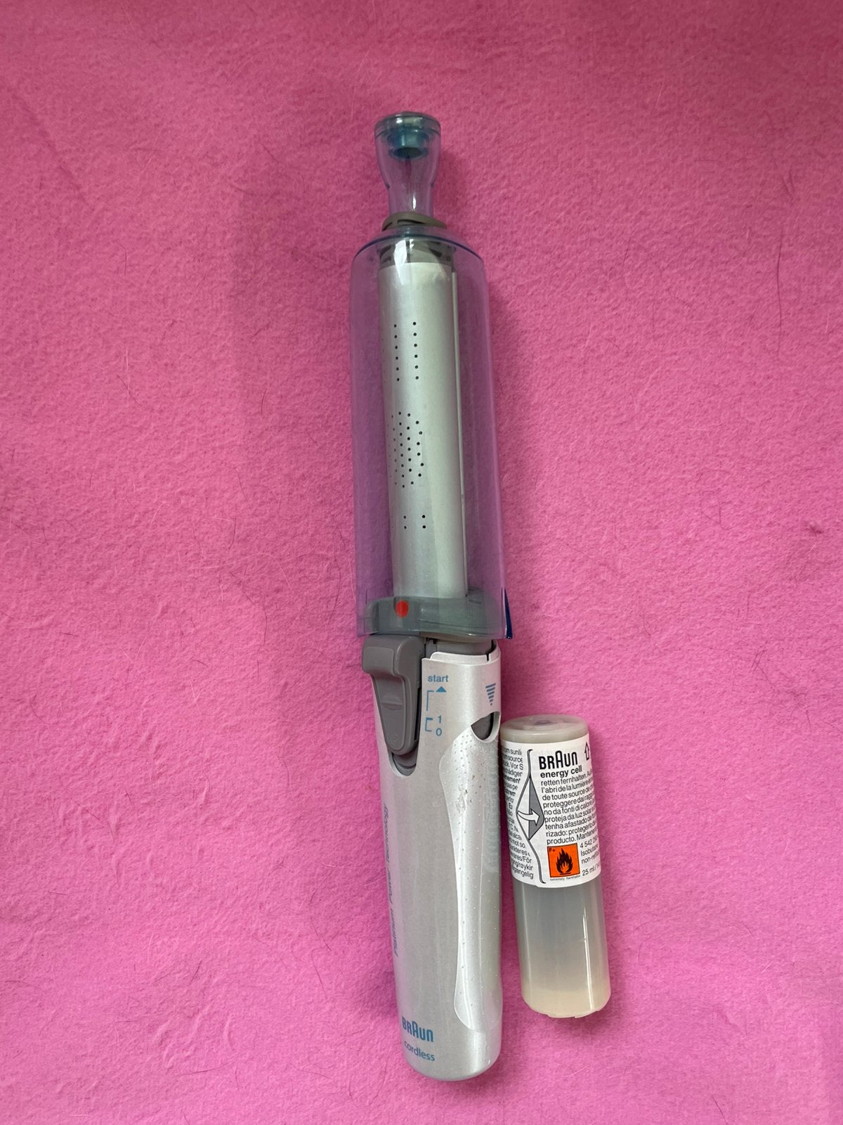 Braun cordless, Ophalen, Zo goed als nieuw