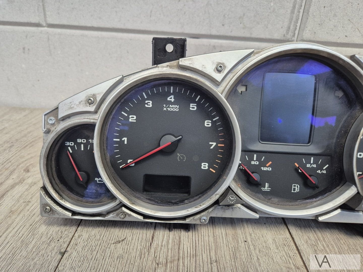Tellerklok teller voor Porsche Cayenne 4.5 s 2002 - 2007, Auto-onderdelen, Dashboard en Schakelaars, Gebruikt, -, -, Porsche